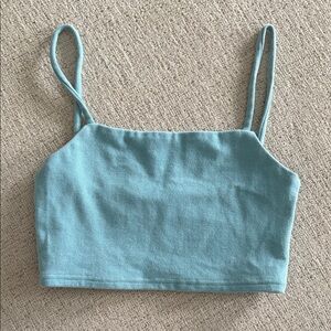 OAK + FORT Teal Camisole Top